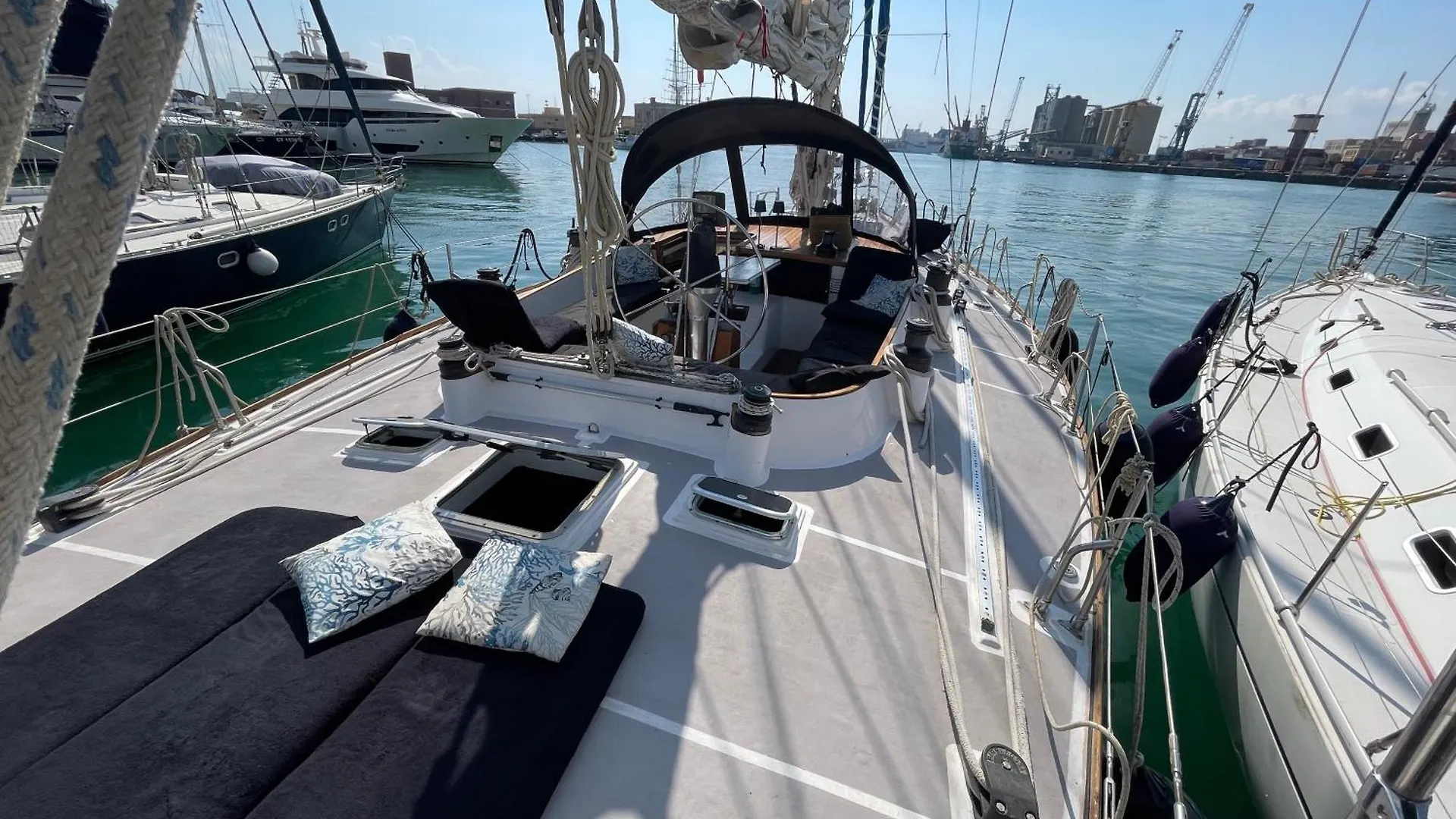 Sailboat B&B On Board Catania Italy